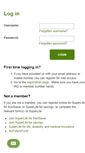 Mobile Screenshot of my.superlife.co.nz